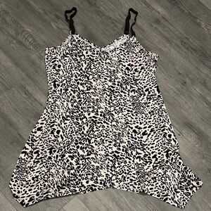 Womens lilac + london chemise nightgown XXL